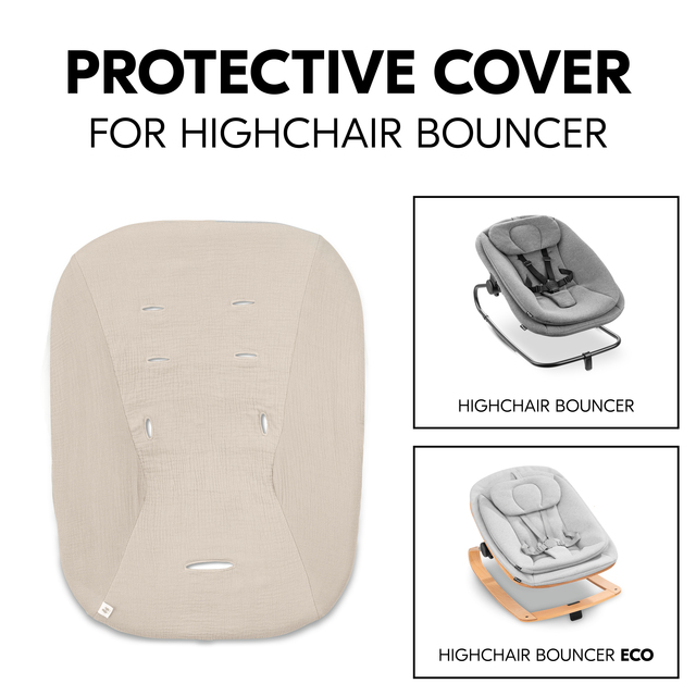 Highchair Bouncer Cover Beige