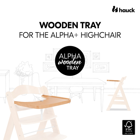 Wooden Tray Alpha