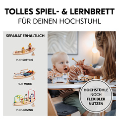 Tolles Spiel- und Lernbrett für deinen Hochstuhl