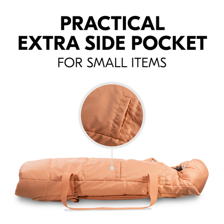 Practical: Extra side pocket for small things