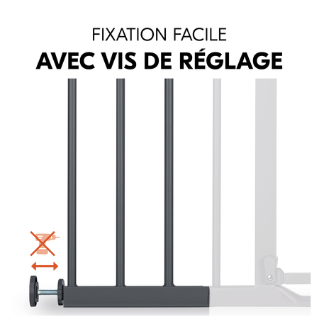 Fixation par pression simple et stable