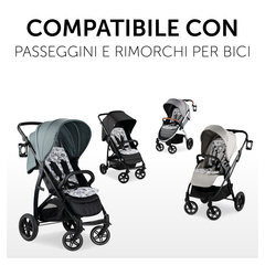 Per passeggini e rimorchi bici