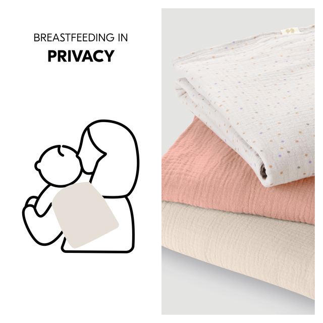 Cuddle N Clean 3Set Beige Dots/Cork/Beige