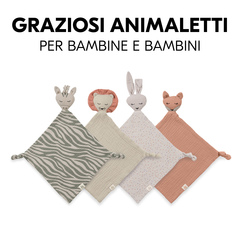 Grazioso design con animaletti per bimbi e bimbe