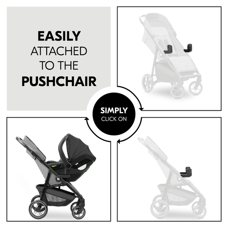 Easy to attach to your pushchair