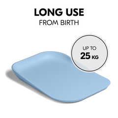 Long use from birth up to 25 kg