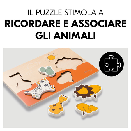 Puzzle che allena a ricordare ed abbinare le forme