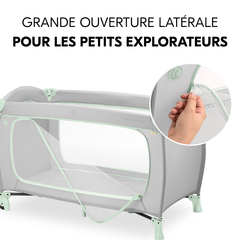 Ouverture latérale pour les petits explorateurs