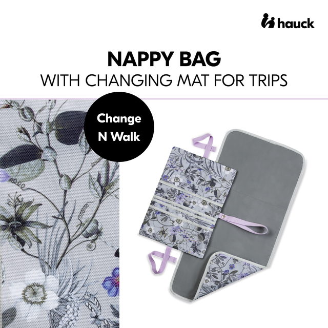 Change N Walk Floral Grey