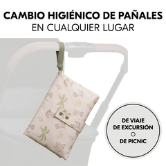 Cambio higiénico de pañales sobre la marcha