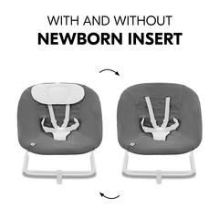 With and without newborn insert
