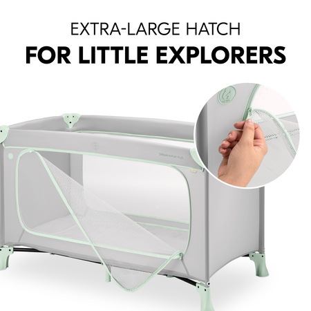 Extra-large access hatch for little explorers