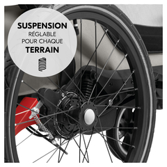 Suspensions réglables pour tous les terrains