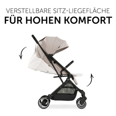 Komfort durch verstellbare Sitz- und Liegefunktion