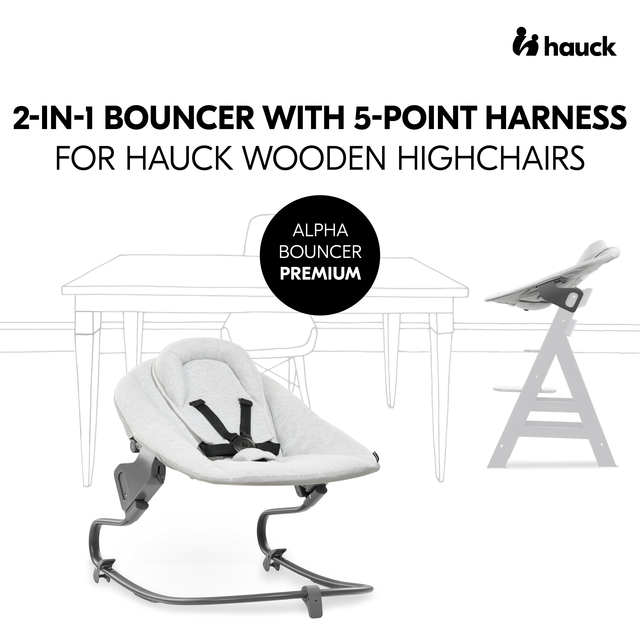 Alpha Bouncer Premium  Light Grey