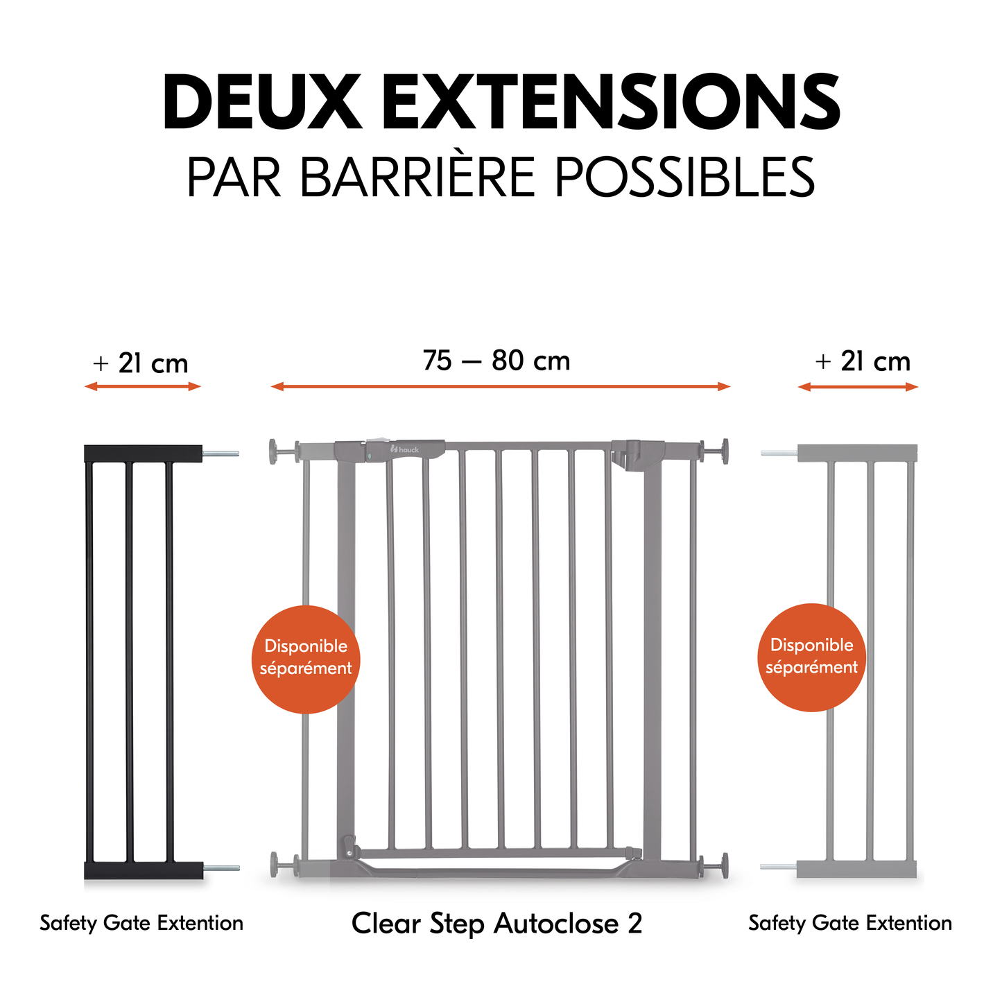 Safety Gate Extension 21 cm