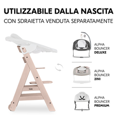 Uso dalla nascita con le sdraiette Hauck separate