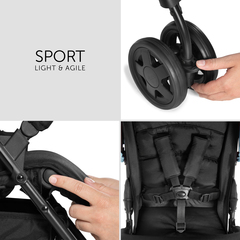 Seat belt and brake for safety