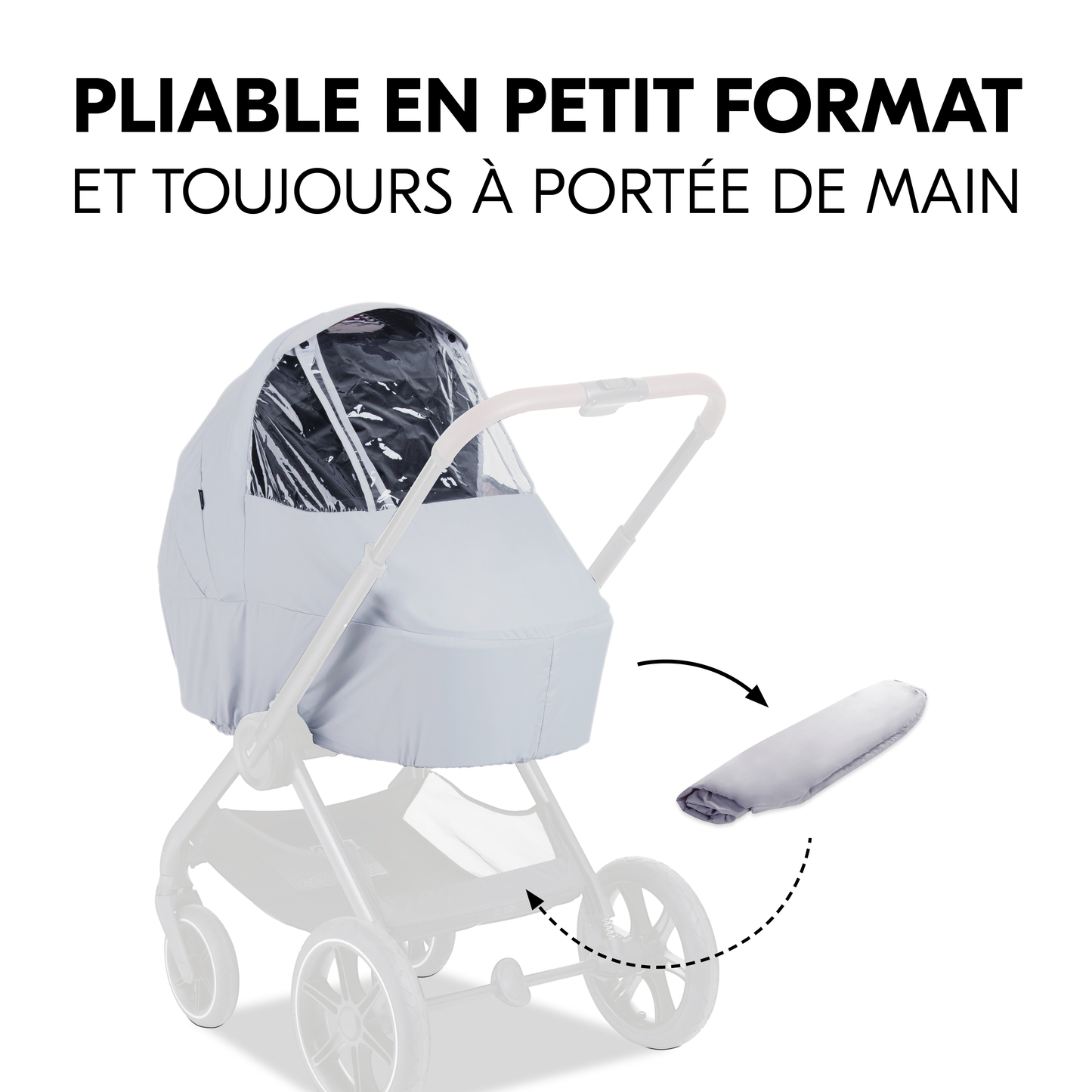 2 in 1 Pushchair Raincover