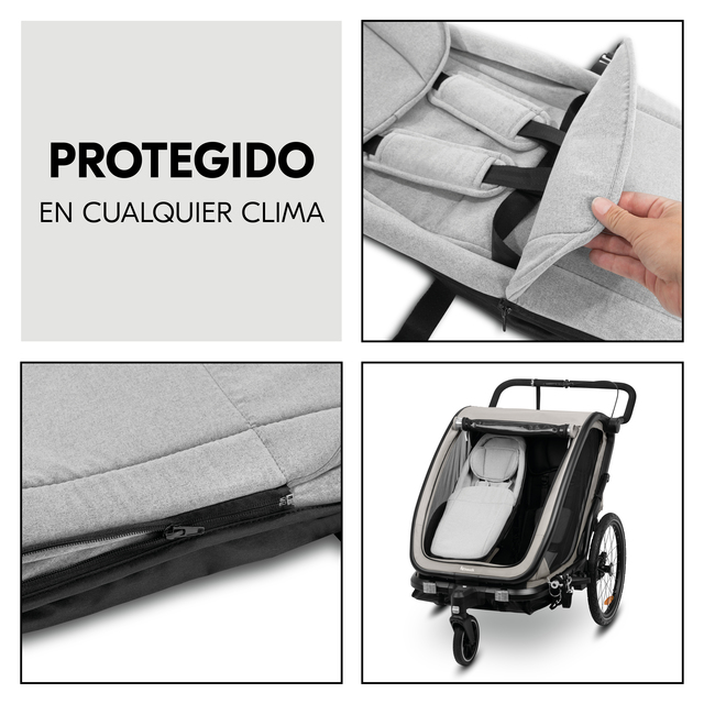 Baby Lounger 2 Grey