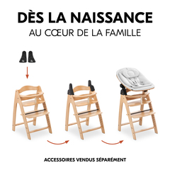 À égalité avec toute la famille dès la naissance