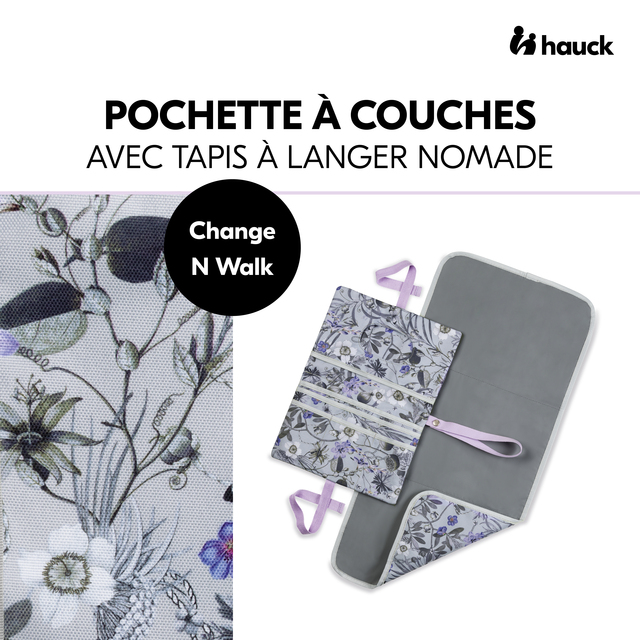 Change N Walk Floral Grey