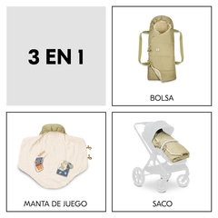 Bolsa, saco y manta de juego 3 en 1