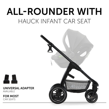 Practical travel system with car seat possible