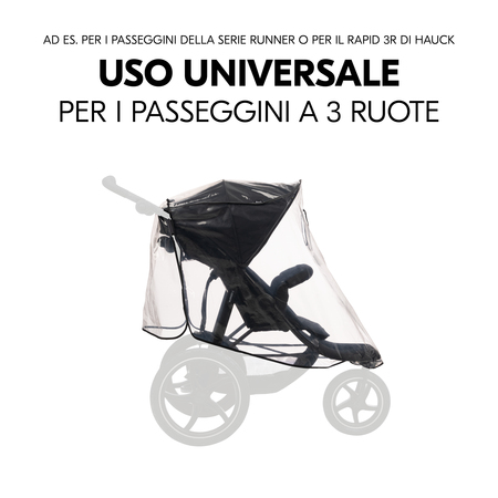 Utilizzo universale per passeggini a 3 ruote