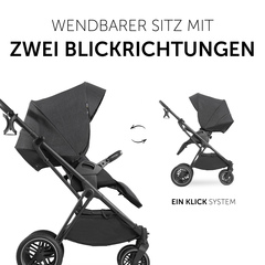 Wendbarer Sitz mit zwei Blickrichtungen