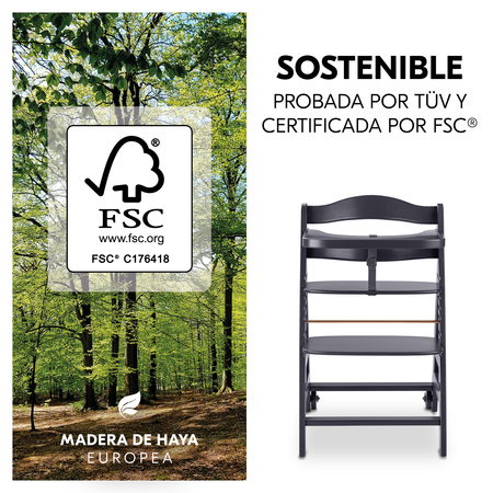 Madera sostenible con certificación FSC®