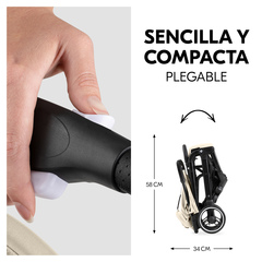 Viajes comodos con silla compacta