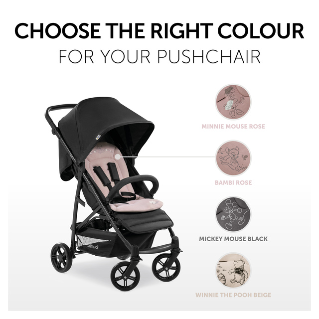 Pushchair Seat Liner  Bambi Rose