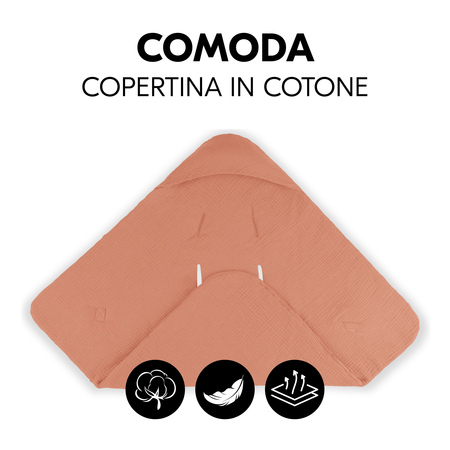 Comoda copertina in cotone per tutte le stagioni