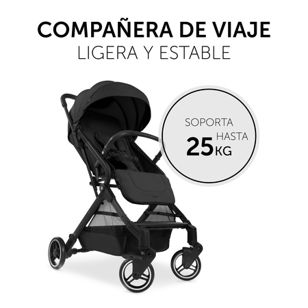 Cochecito infantil ligero, manejable y resistente