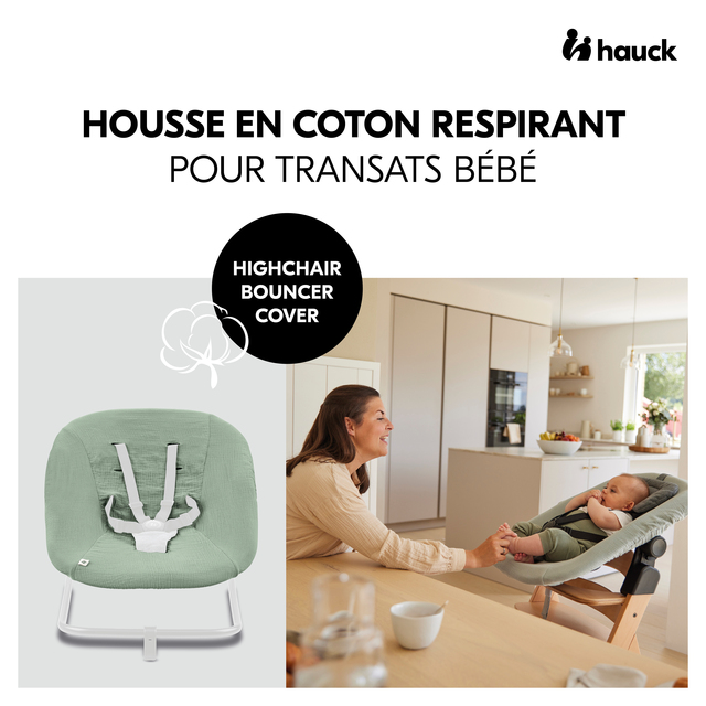 Highchair Bouncer Cover Sage