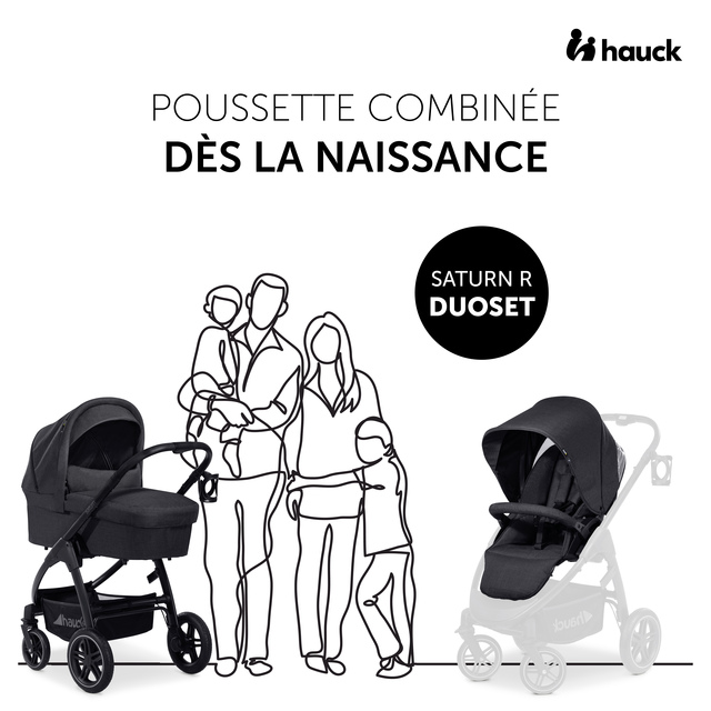 Saturn R Duoset Melange Black