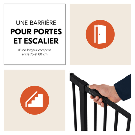 Barrière pour portes et escaliers standard