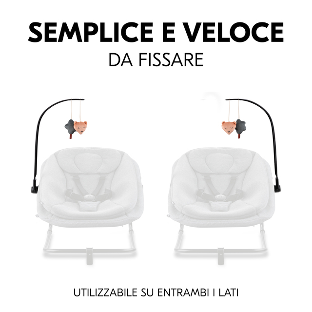 Highchair Bouncer Mobile Bear