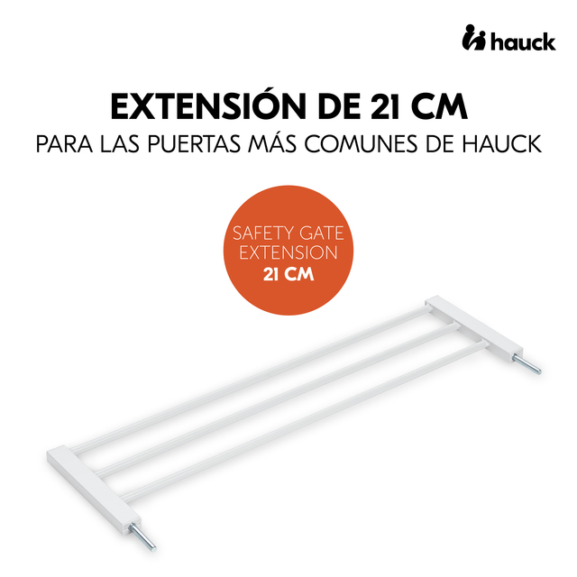 Safety Gate Extension 21 cm White