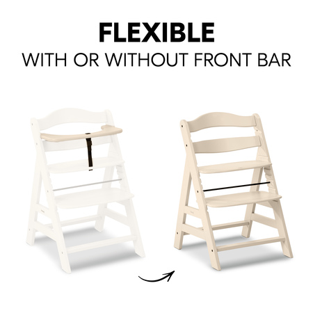 Flexible use with or without front bar