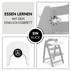 Essen Lernen mit dem Einklick-Essbrett