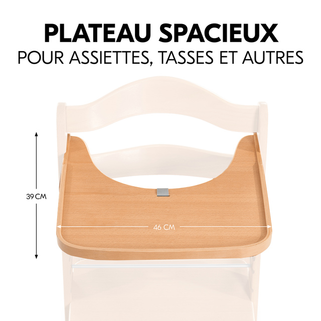 Alpha wooden tray Natural