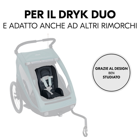 Adatto per il Dryk Duo e altri rimorchi per bici