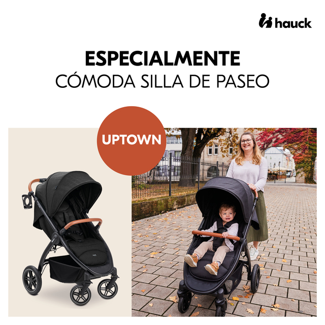 Uptown Black Melange Black