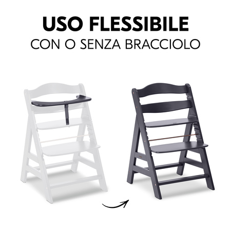 Utilizzo flessibile con o senza barra frontale