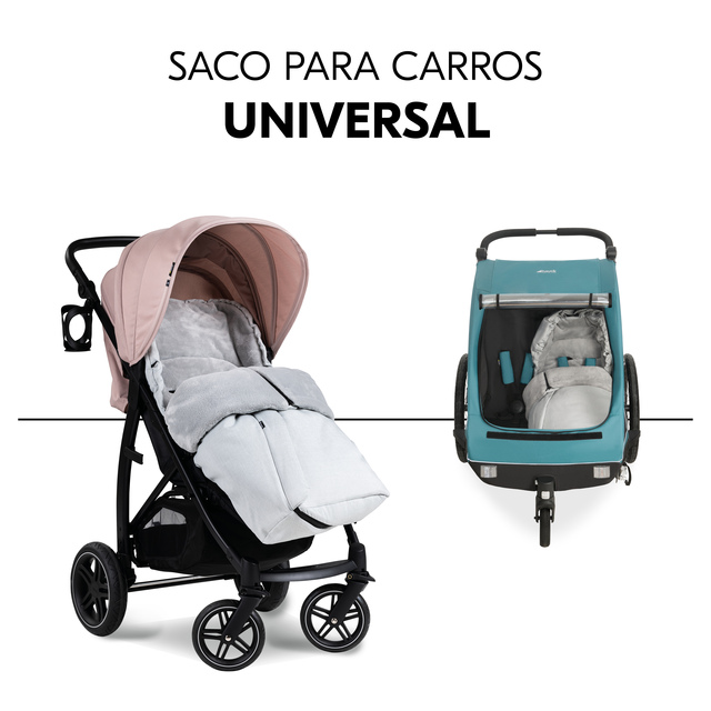 Pushchair Footmuff  Winter Grey