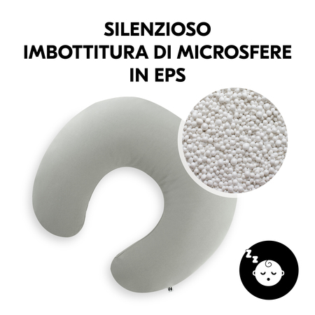 Imbottitura ergonomica con microperle in EPS