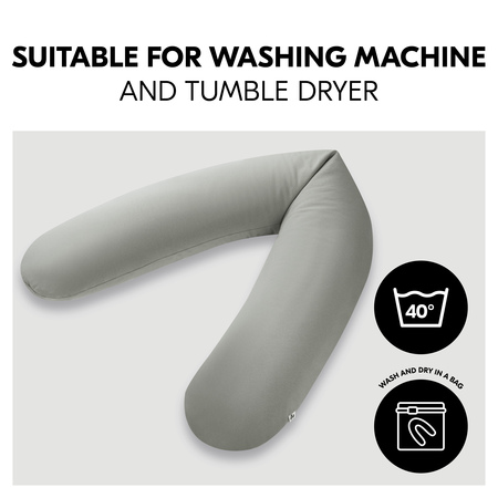 Easy-care: machine washable and dryable