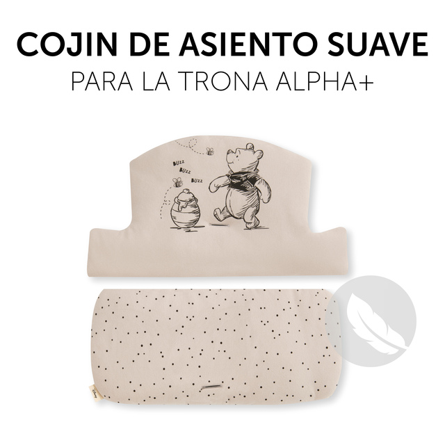 Highchair Pad Select  Winnie the Pooh Beige